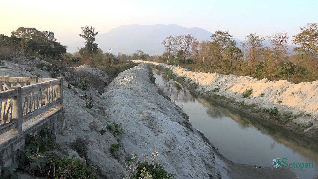 नेपाली नहर। तस्बिरः मनोज सत्याल