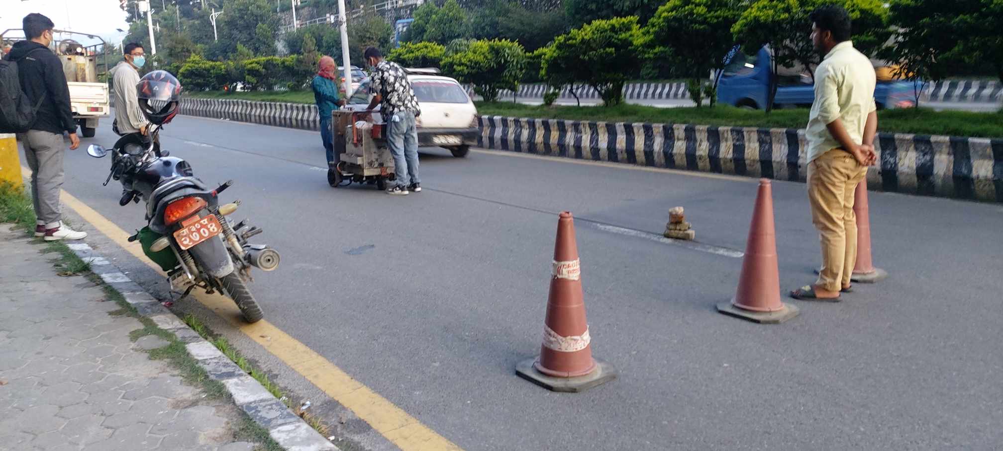 भौतिक पूर्वाधार तथा यातायात मन्त्री प्रकाश ज्वालाको सचिवालय