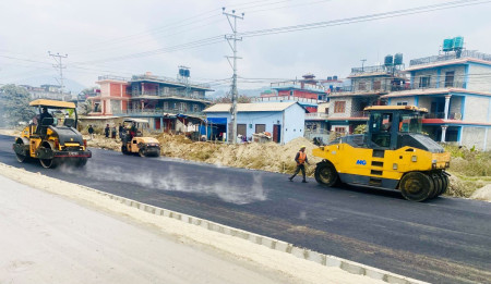 पृथ्वी राजमार्गको पूर्वी खण्डमा ७७ प्रतिशत प्रगति