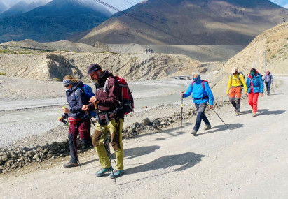 अन्नपूर्ण क्षेत्रमा अहिले सम्मकै बढी पर्यटक