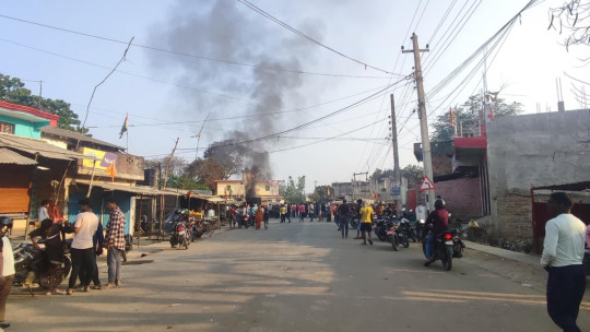 ट्यांकरको ठक्करबाट दाजुभाइको मृत्युपछि अशान्त बनेको बेतहनी