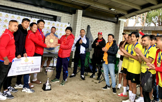 एक्सपर्ट कप फुटबलको उपाधि नेपाल युनाइटेडलाई