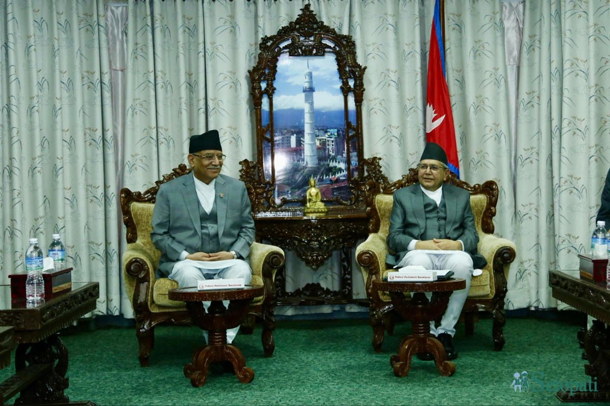 संसदको गतिरोध अन्त्य गर्न सभामुख र प्रधानमन्त्रीको पहल