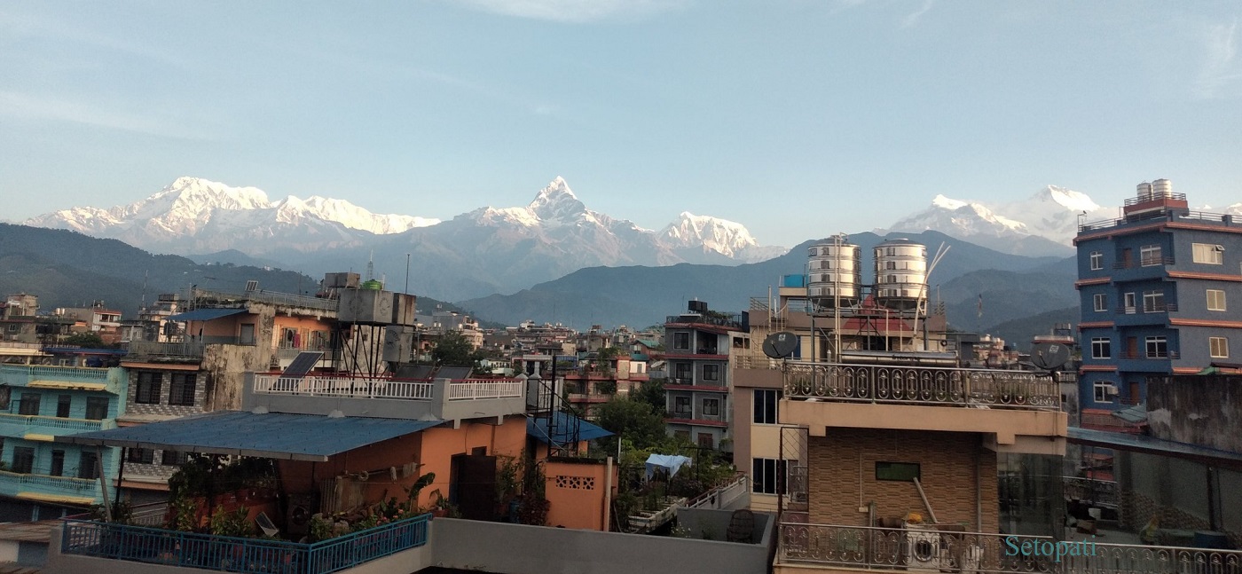 पोखरा। तस्बिरः युवराज श्रेष्ठ/सेतोपाटी